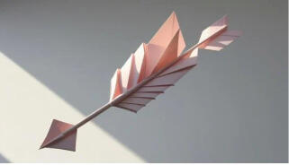 Origami arrow
