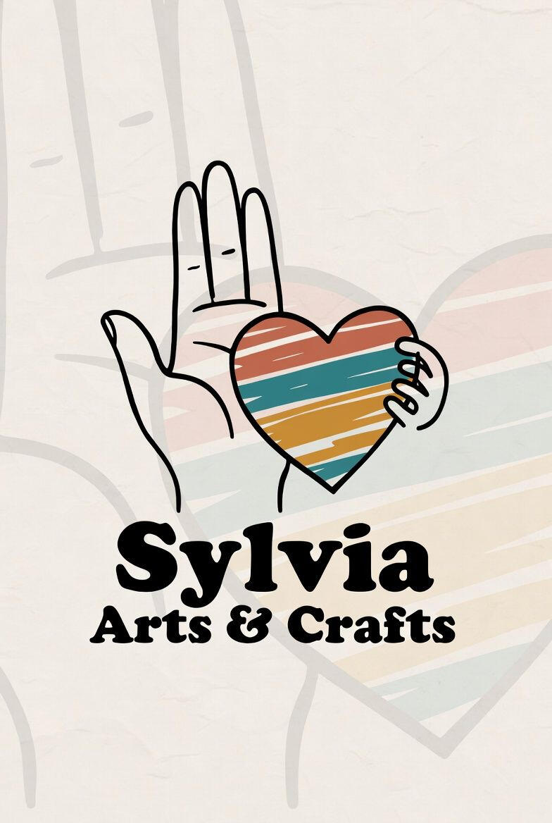 Parent and child building a craft house